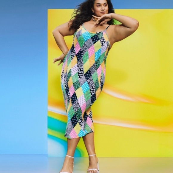 Patchwork Sleeveless Slip Dress - RIXO for Target - Picture 6 of 11